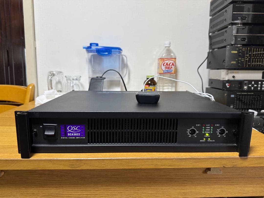 QSC DCA3022 2チャンネルパワーアンプ QSC DCA 3022 CINEMA POWER AMPLIFIER 900W 4 OHMS | eBay