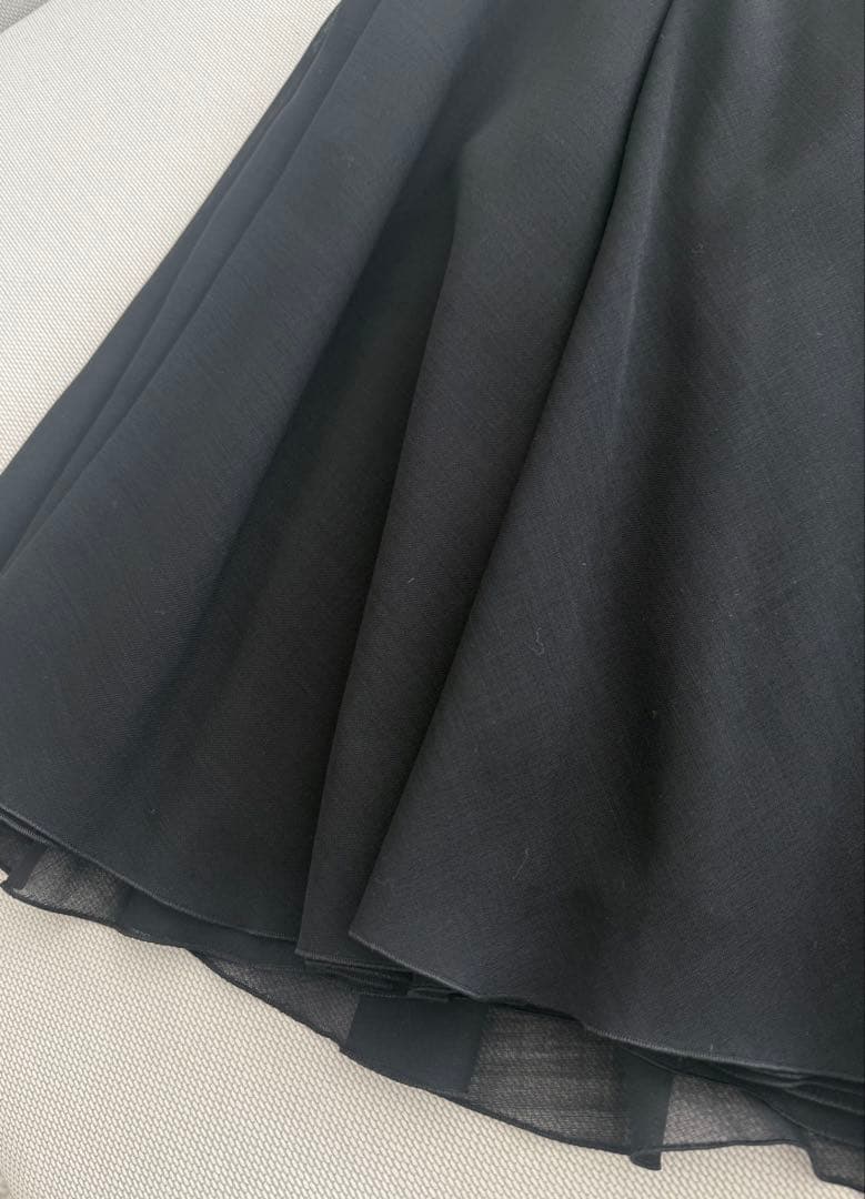 FOXEY＊フレアスカート＊40＊ブラック＊SP品＊フォクシー