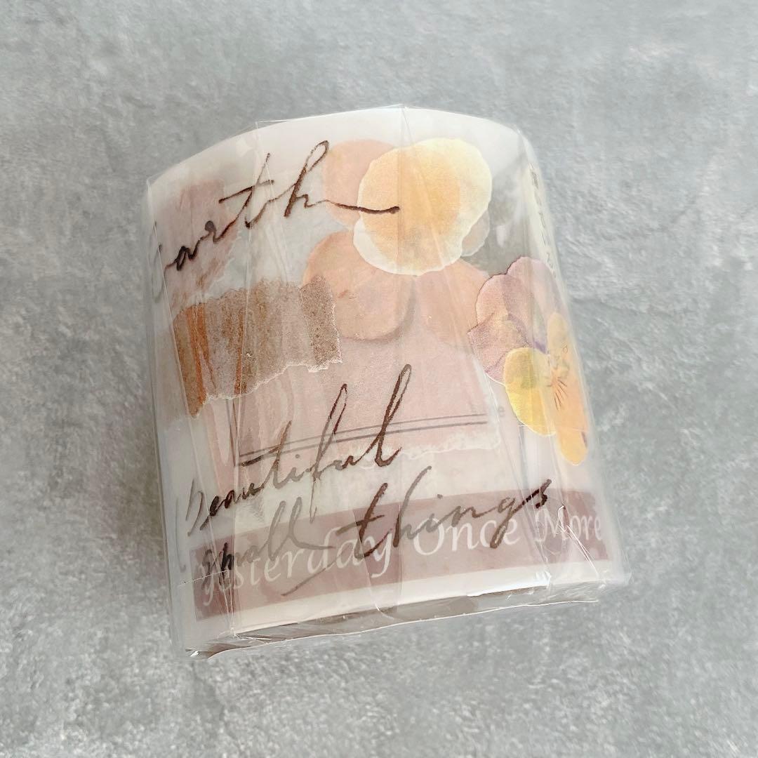 什物《collage09》海外マスキングテープ　マステ 【2079】