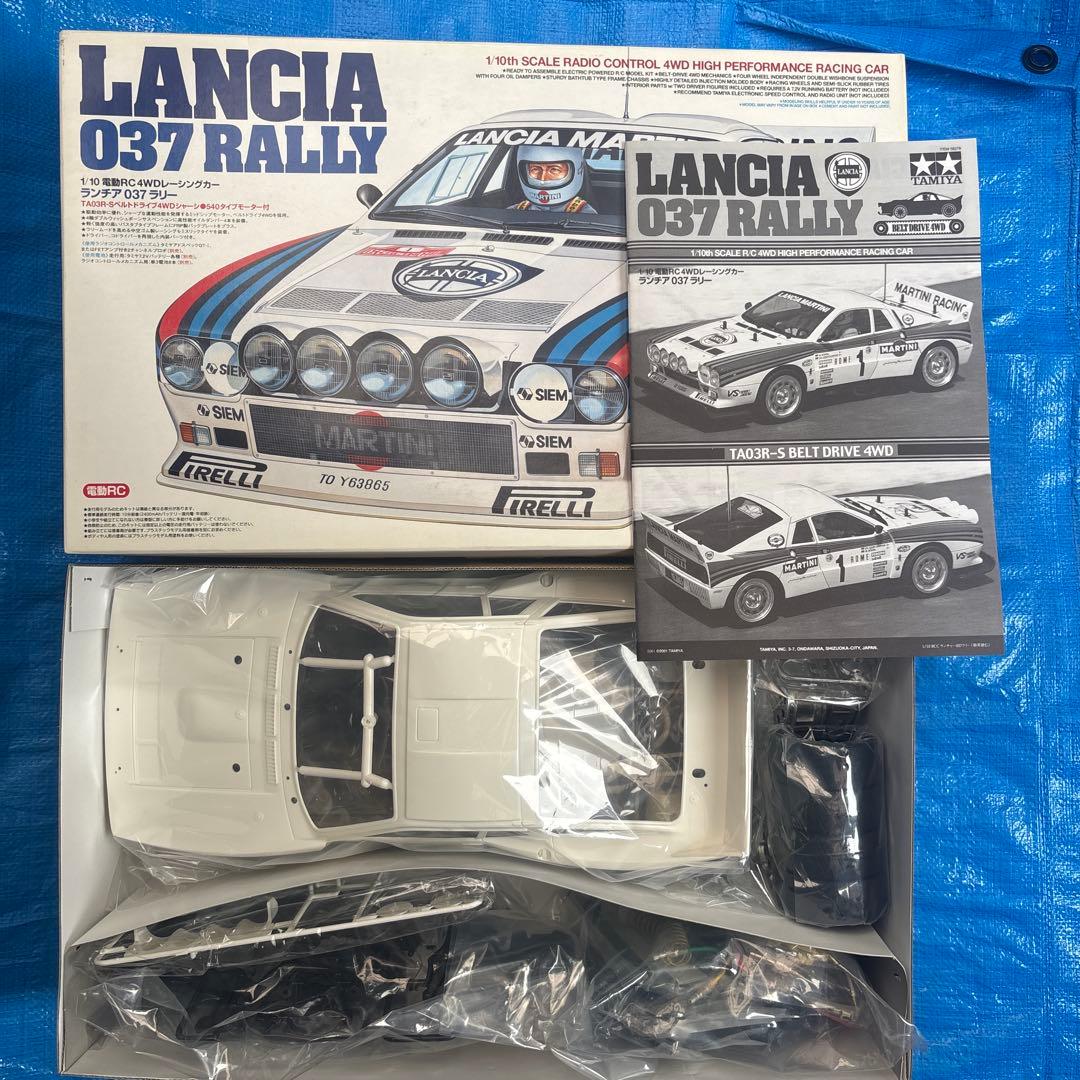 半*ん様 Lancia 037 Rally 1/10 ラジコンキット ランチア037ラリー タミヤ1/10 ラジコン タミヤ 電動RCカーシリーズ 1