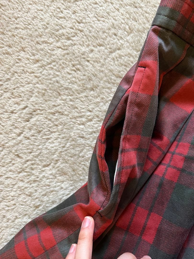 コムデギャルソンコムデギャルソン　チェックパンツ