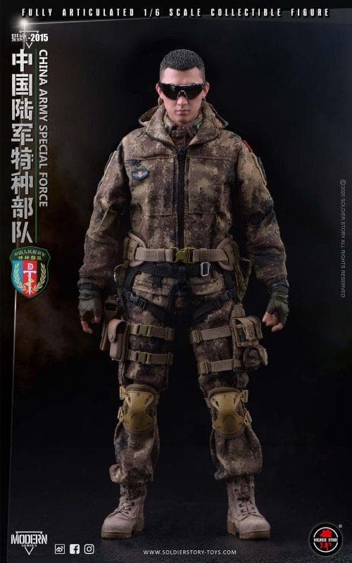 1/6 中国人民解放軍 陸軍特殊部隊 ”ファルコン 2015” （SS119）