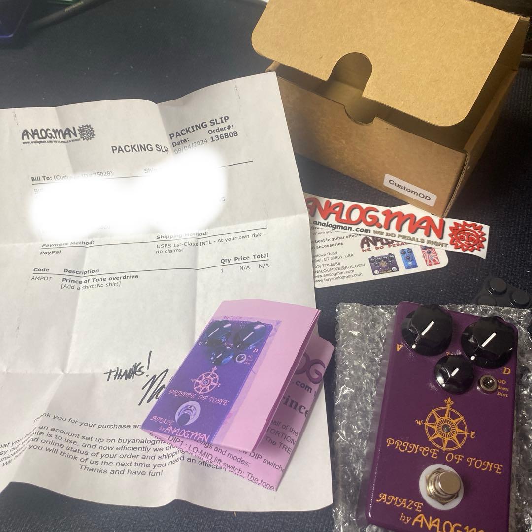 ギター Prince Of Tone Analog.Man