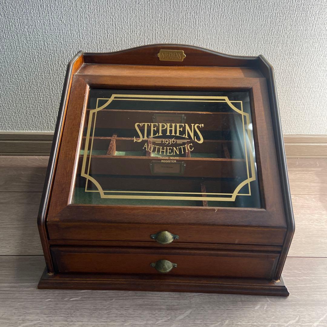 STEPHENS’ 1936 AUTHENTIC 木製コレクションボックス STEPHENS' 1936 AUTHENTIC 木製コレクションボックス