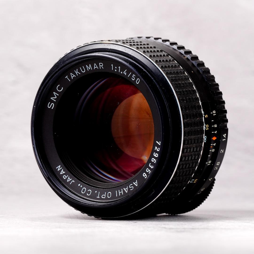 【黄変除去済み】動作◎ SMC Takumar 50mm F1.4 356 カメラの八百富｜再実験！「黄変レンズを窓辺に1週間置いてみました
