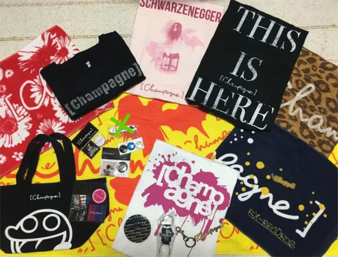 [Alexandros]★[Champagne]時代のグッズセット★バラ売相談可 Alexandros] Online Shop | ［Alexandros］Official Site