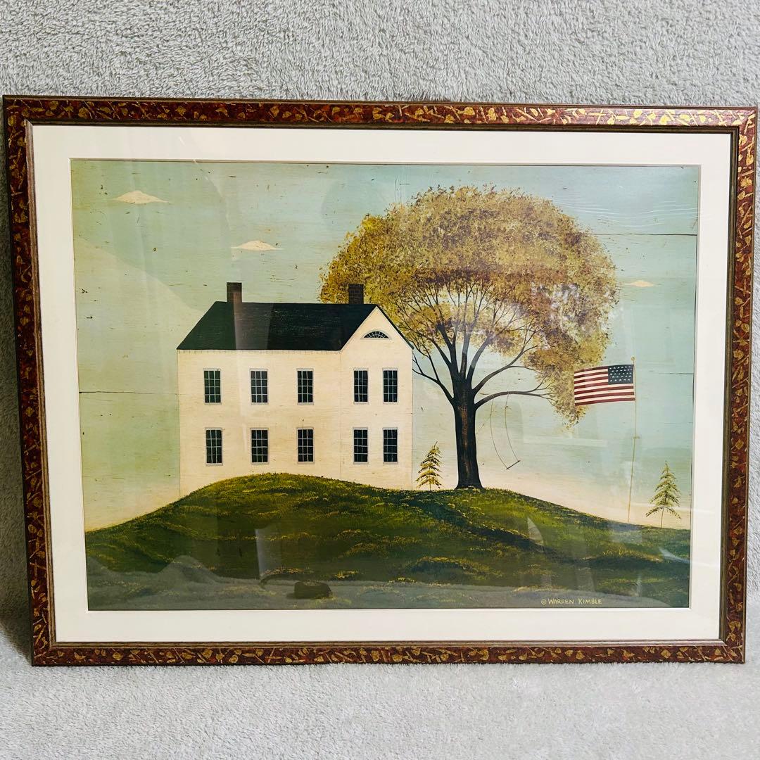 ウォーレン・キンブル 額付き ポスター印刷画 ウォーレン・キンブル 額付き ポスター印刷画 ウォーレン・キンブル 額