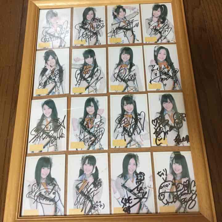 \"超激レア\" SKE48「1！2！3！4！ヨロシク！」 選抜直筆サイン 超激レア