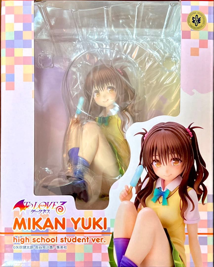 「ToLoveる」 制服シリーズ 結城美柑〜高校生ver.〜 完成品フィギュア ToLoveる】ユニクリ「制服シリーズ 結城美柑～高校生ver