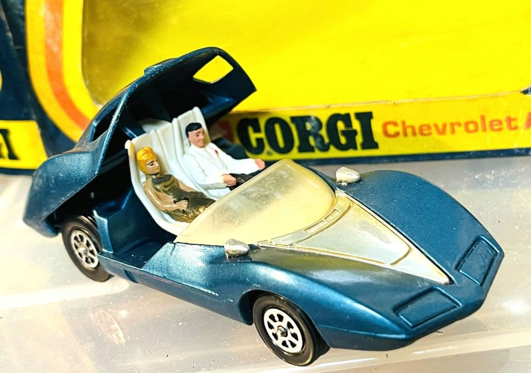 当時貴重★レア★CORGI TOYS 347 ★シボレーアストロ ★箱付★現状