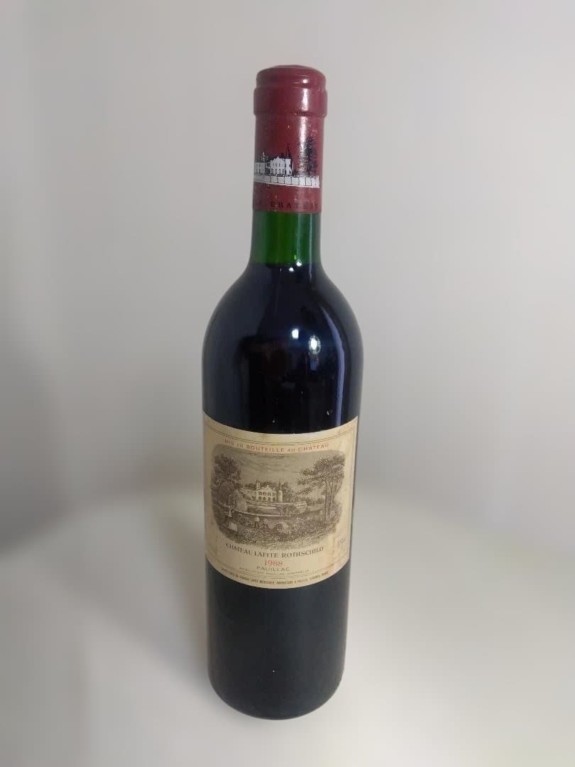未開封品　シャトー　ラフィット　ロートシェルト　１９８８年 送料無料】1988年 シャトー ラフィット ロートシルト CHATEAU LAFITE