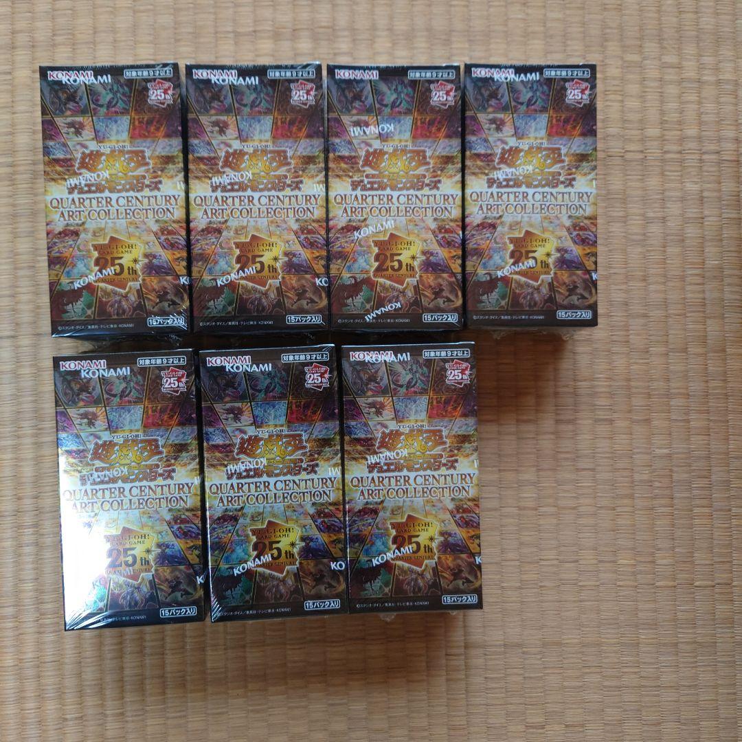 遊戯王ART COLLECTION 25h 新品未開封シュリンク付き7BOX