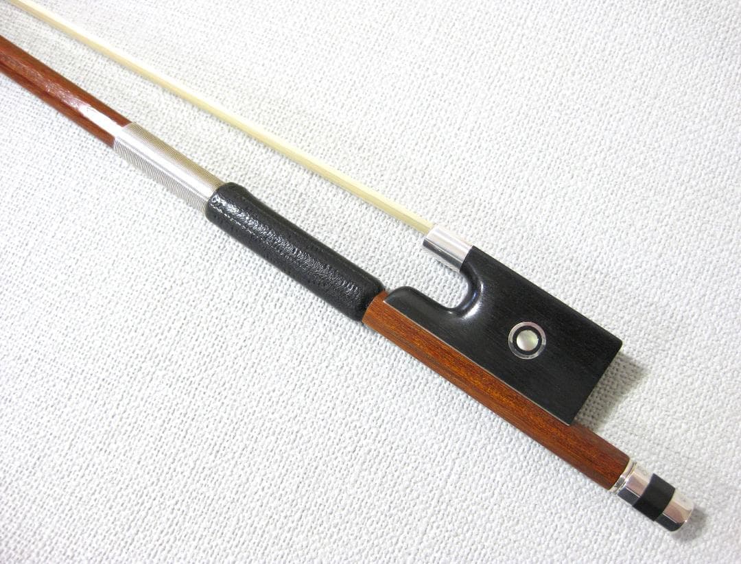 【老舗ドイツ製オールド】 E.H.Roth ロート 2つ星 バイオリン弓 4/4