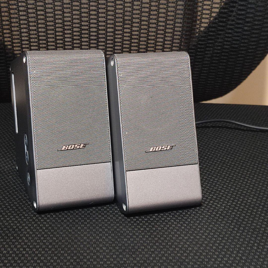 BOSE Computer MusicMonitor PCスピーカー　ジャンク Bose Computer MusicMonitor PC スピーカー シルバー Bose Computer