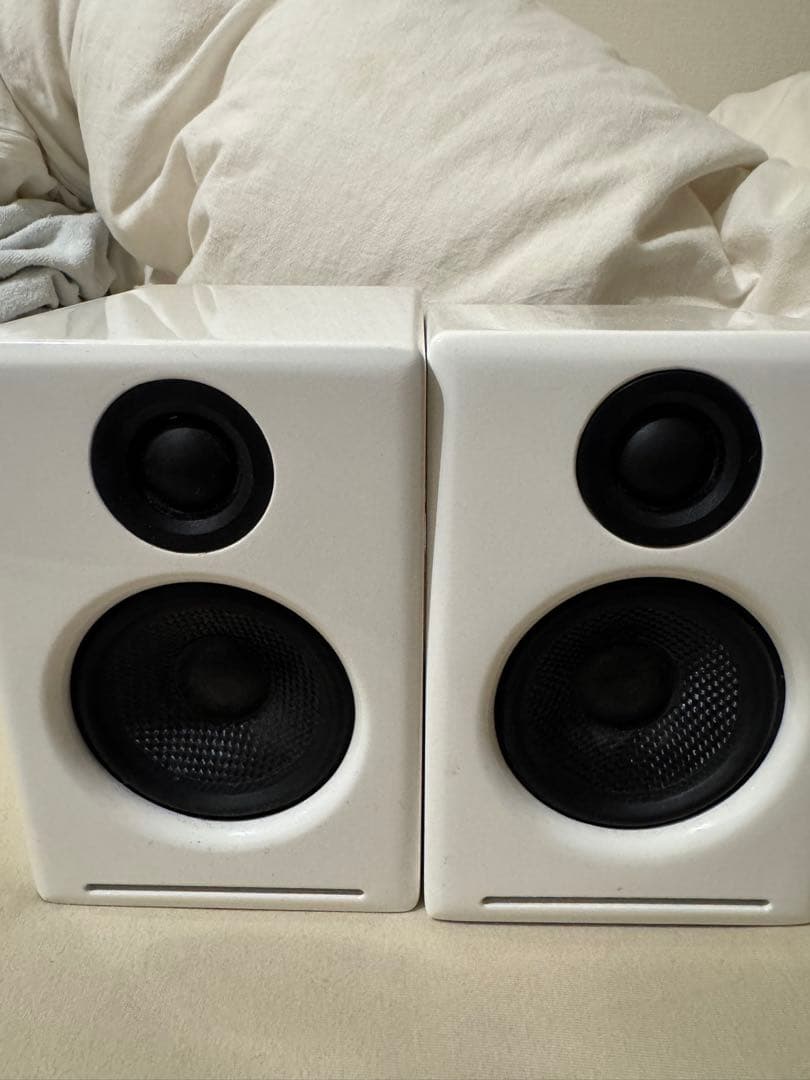 オーディオエンジンA2 ホワイト Amazon.com: Audioengine A2 White Bluetooth Speakers and DS1M Metal