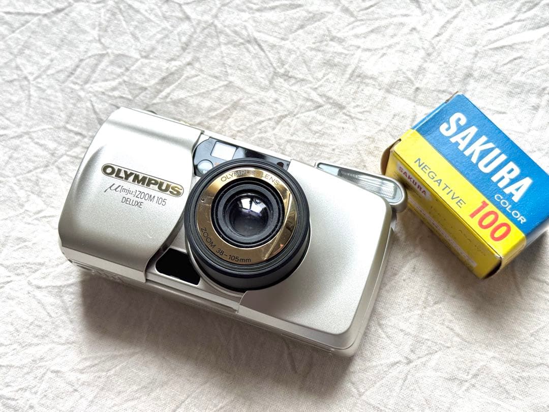 mさん専用⌘完動品！ 作例あり、電池付！ OLYMPUS μ ZOOM 105⌘ mさん専用⌘完動品！ 作例あり、電池付！ OLYMPUS μ ZOOM 105⌘ mさん
