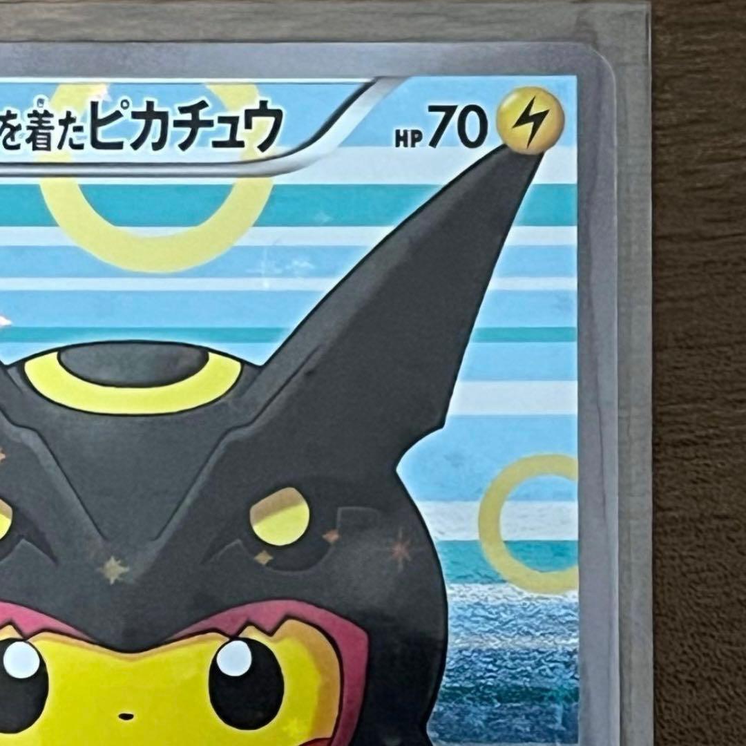 ポンチョを着たピカチュウ　黒　レックウザ