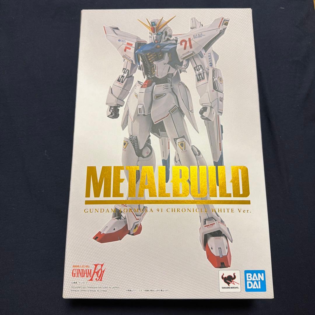 開封品 メタルビルド ガンダムF91 CHRONICLE WHITE Ver. - メルカリ