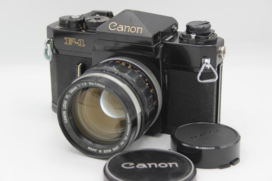 キャノン Canon F-1 フィルム一眼レフカメラ FL 58mm レンズ キャノン Canon F-1 フィルム一眼レフカメラ FL 58mm レンズ キャノン