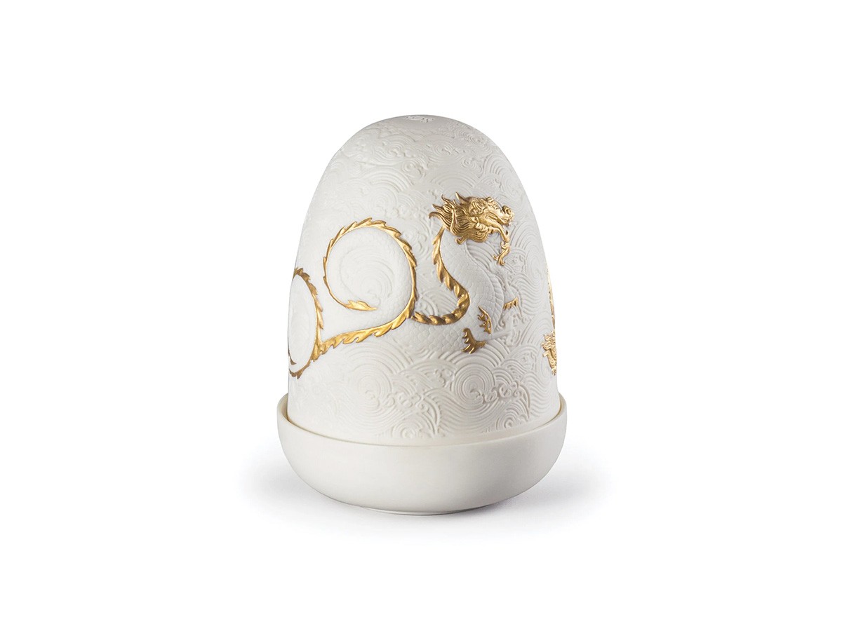 LLADRO Dome Lamp / リヤドロ ドームランプ 龍 - インテリア・家具通販